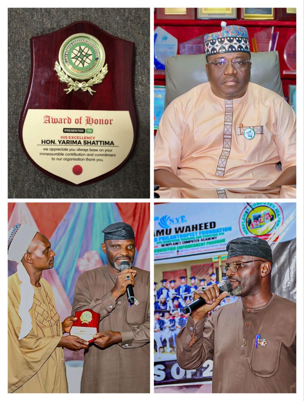 Ambassador Yerima Honored for&nbsp;Philanthropy